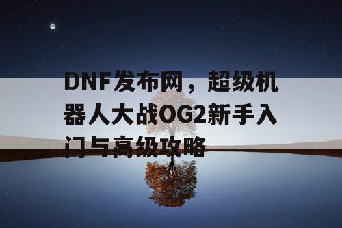 DNF发布网，超级机器人大战OG2新手入门与高级攻略