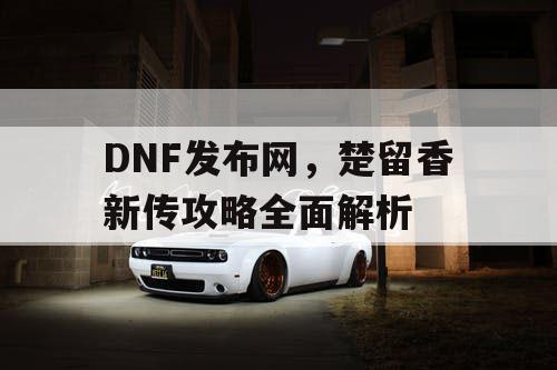 DNF发布网，楚留香新传攻略全面解析