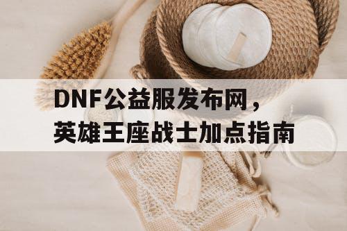 DNF公益服发布网，英雄王座战士加点指南